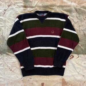 Vintage essential Tommy Hilfiger striped knit sweater